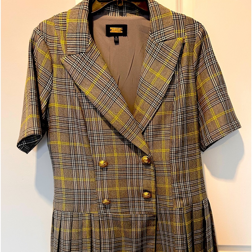 Alexa Admor checkered dress. Mint condition size 10